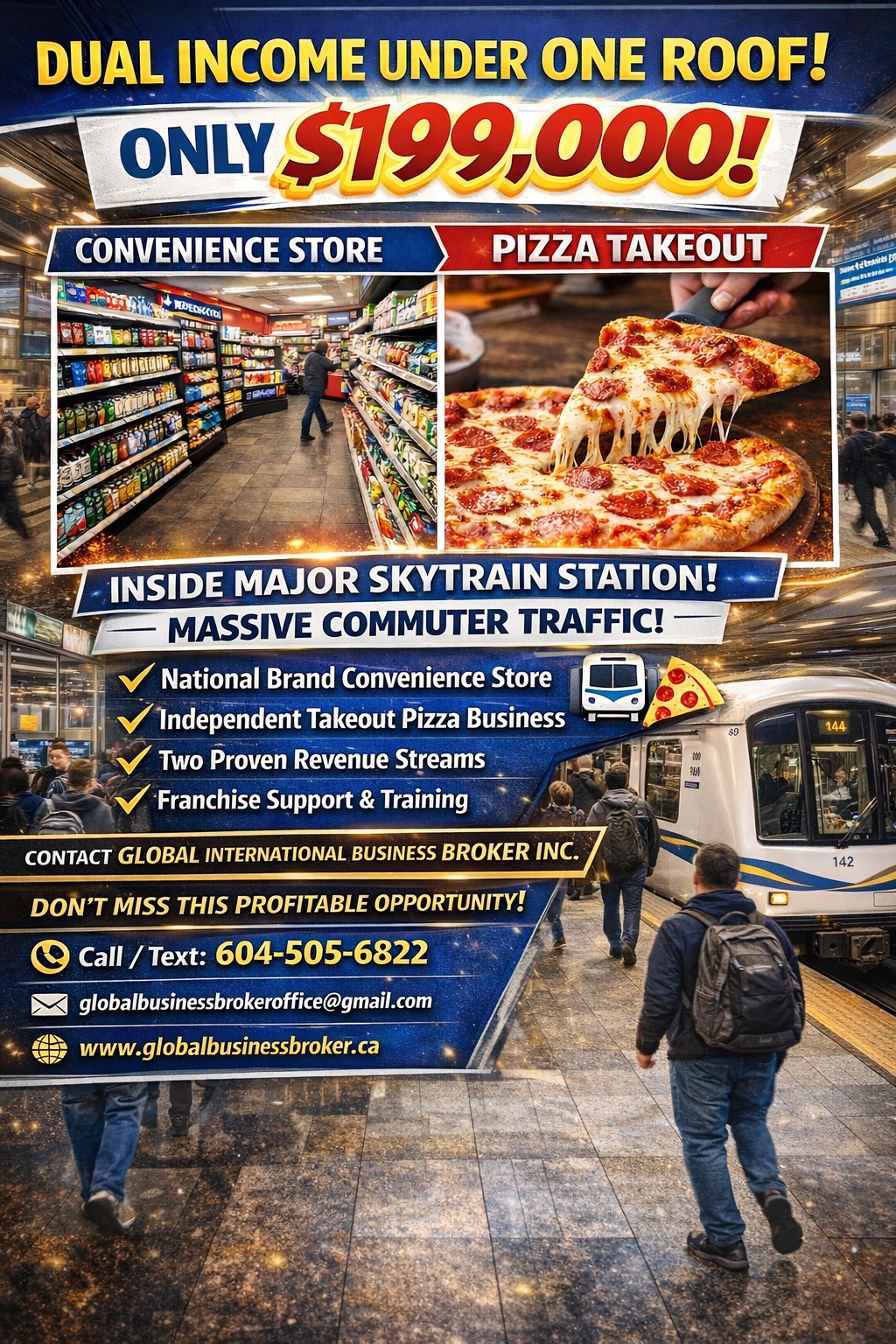 Skytrain station Business Opportunity